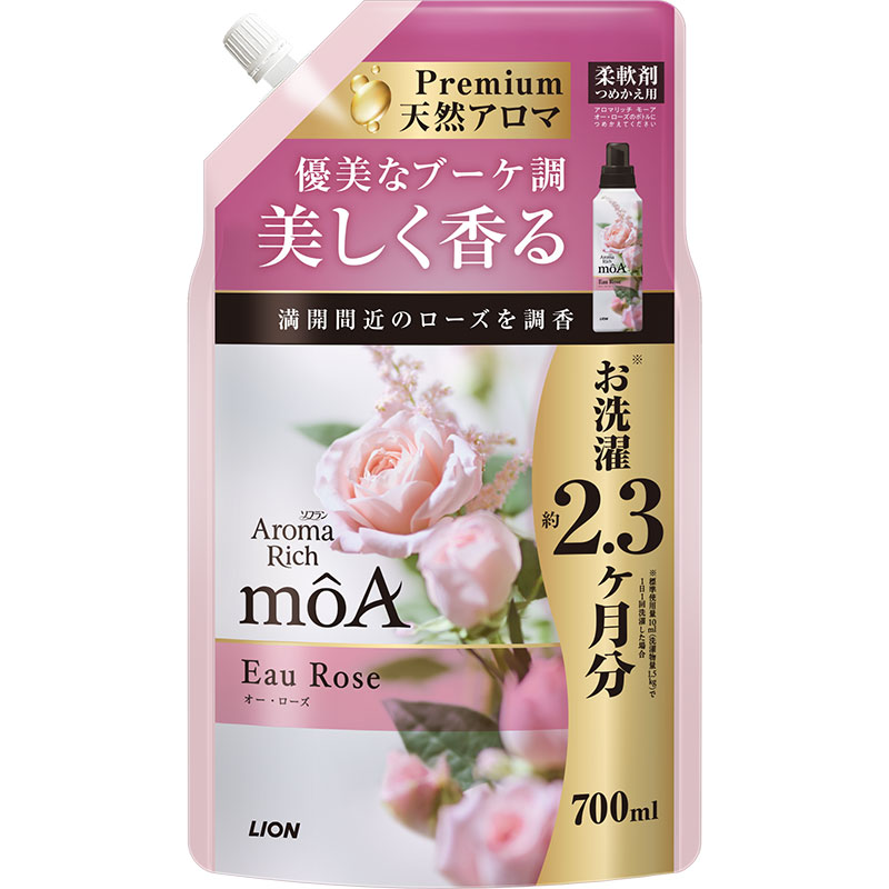 ソフラン アロマリッチ moA(モーア) 柔軟剤 オー・ローズ