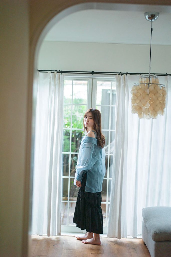 「B.L.T.2026年12月号」に登場している櫻坂46・松田里奈